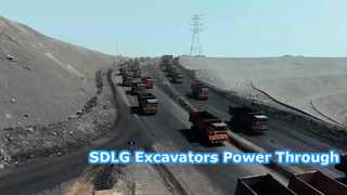 Excavadoras SDLG