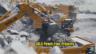 SDLG Excavadora, niveladora, topadora, rodillo